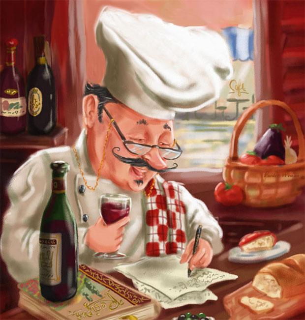 веселый повар