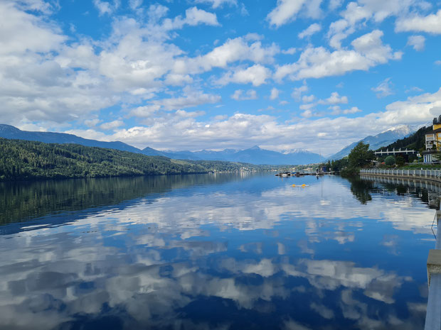 Foto des Millstätter Sees. Der See liegt in Bundesland Kärtnen in Österreich.