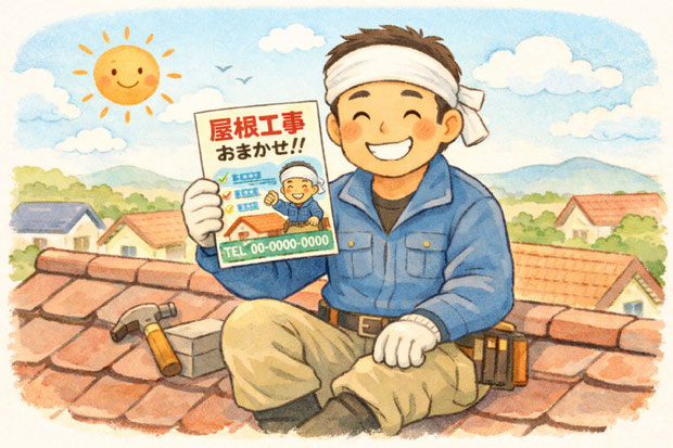 ❸ 緊急性の高い屋根修理とチラシ集客は好相性【屋根屋さんチラシが集客で有効なワケ】