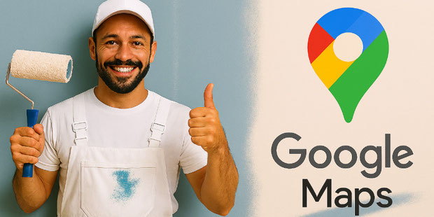 【イメージ画像】塗装屋さんのGoogleマップ