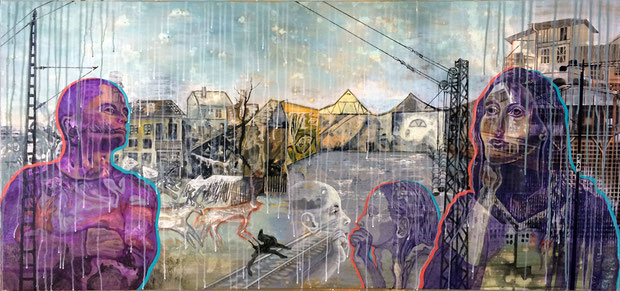 Acryl auf Holzfaser 2019