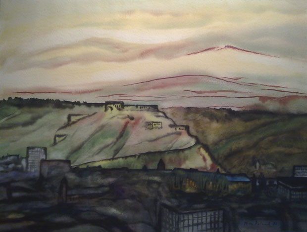 "Karthäuser Blick zum Ehrenbreitstein"