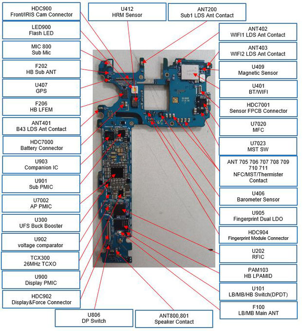 Oppo Mirror 5 A51w Schematics