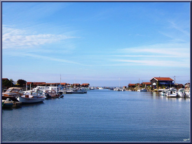 Gujan-Mestras Bassin d'Arcachon, Port de Larros