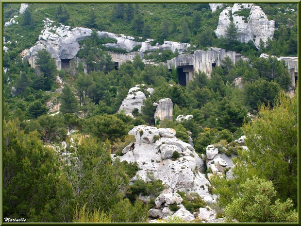 Les Carrières de Lumière (Cathédrale d'Images) au coeur du Val d'Enfer, Baux-de-Provence, Alpille (13) 