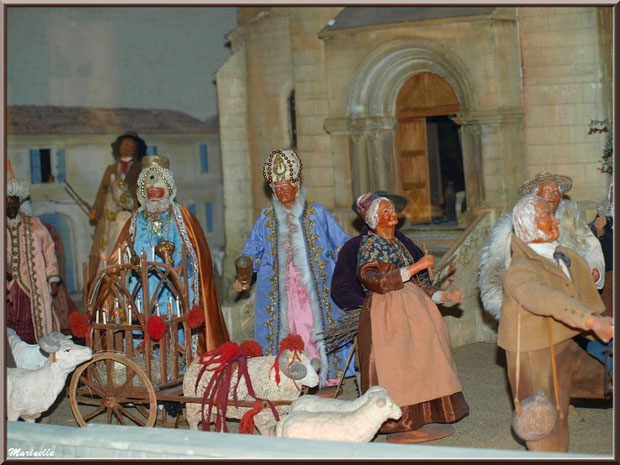 Musée des Santons, Baux-de-Provence, Apilles (13) : cérémonie du pastrage 