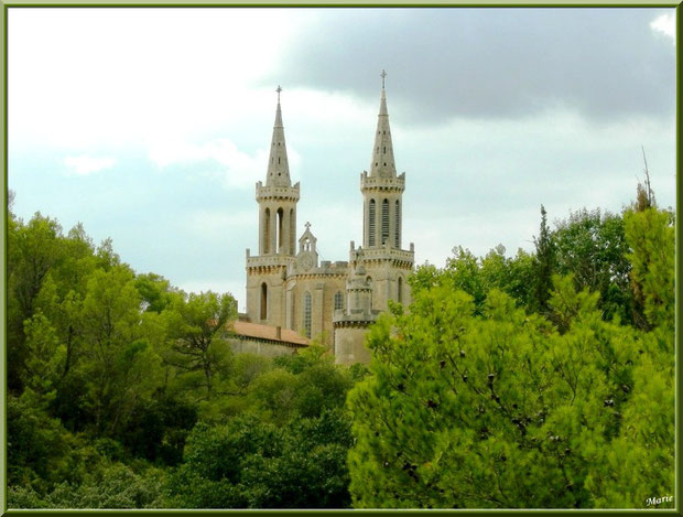 Abbaye Saint Michel de Frigolet dans La Montagnette, Bouches du Rhône