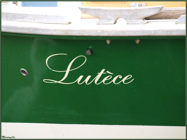 Pinasse "Lutèce" au Chantier Naval Debord et Charmet, Port de Meyran à Gujan-Mestras, Bassin d'Arcachon (33)