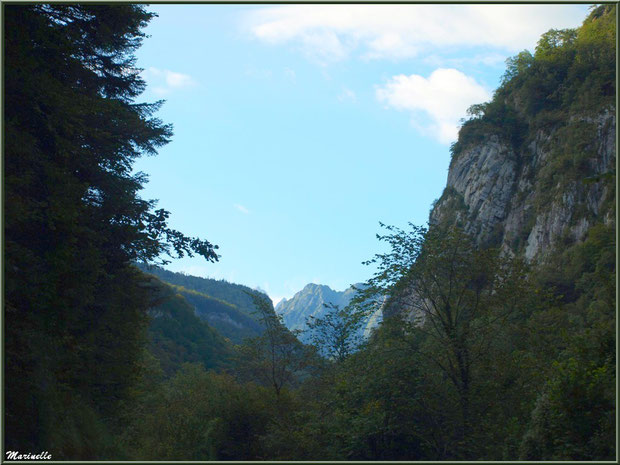 Panorama sur les Pyrénées, direction Eaux-Chaudes et Gabas, Vallée d'Ossau (64)