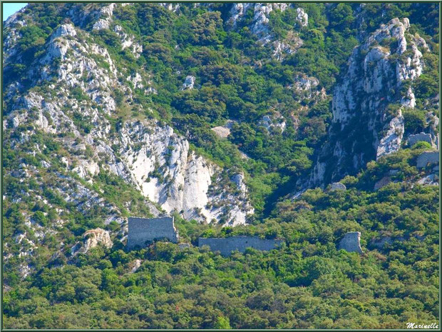 Les ruines de l'ancien château de Romanin à Saint Rémy de Provence, Alpilles (13)