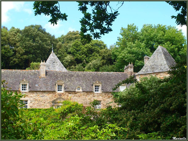 Le Manoir - Les Jardins du Kerdalo à Trédarzec, Côtes d'Armor (22)  