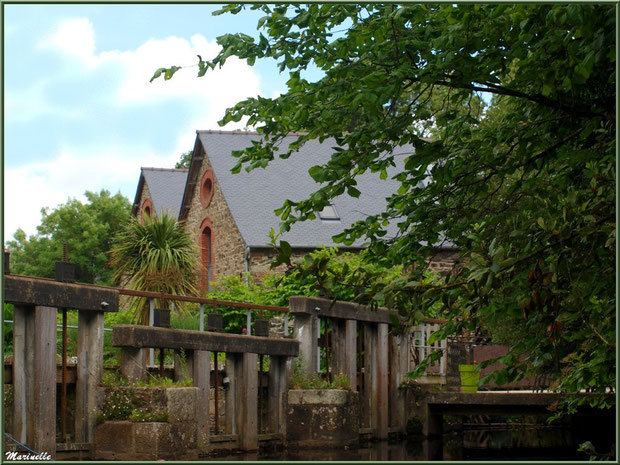 Le Moulin de Richel et ses écluses sur Le Trieux à Pontrieux, Côte d'Armor (22)