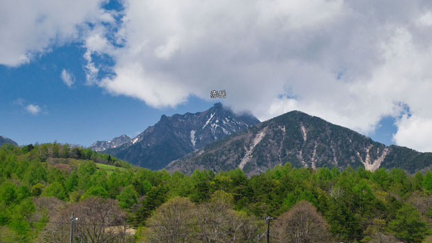 八ヶ岳連峰　赤岳