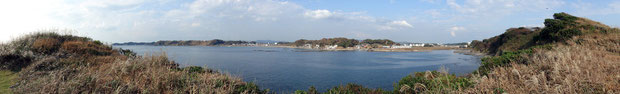 海岸の風景