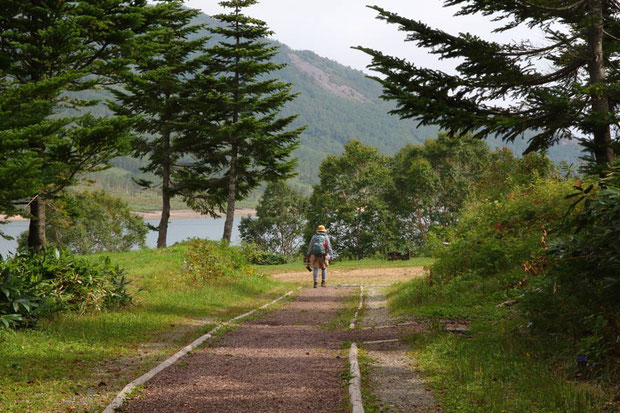 一人の登山者にも出会わなかった