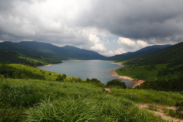 野反湖　　何度この風景を眺めたことか　でも飽きない、大好きな風景