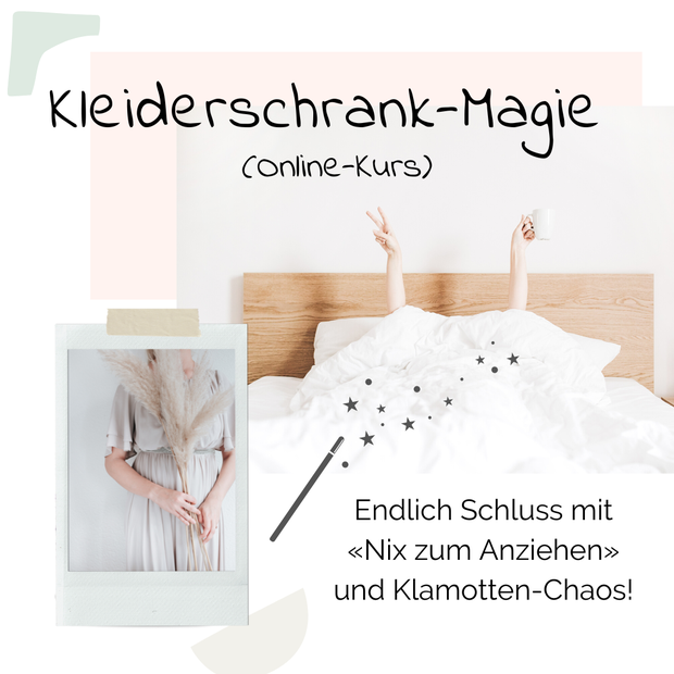 Kleiderschrank aussortieren, ausmisten und einräumen und den eigenen Stil finden