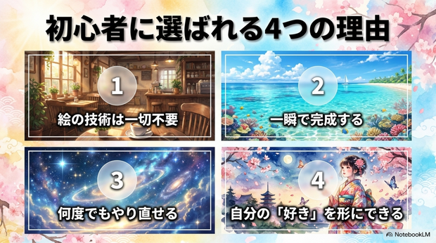 AIアートが初心者におすすめの理由