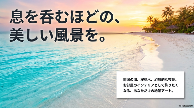 美しい風景AIアート画像