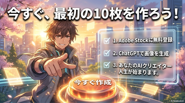 AI生成申告をオンにしてアップロードする