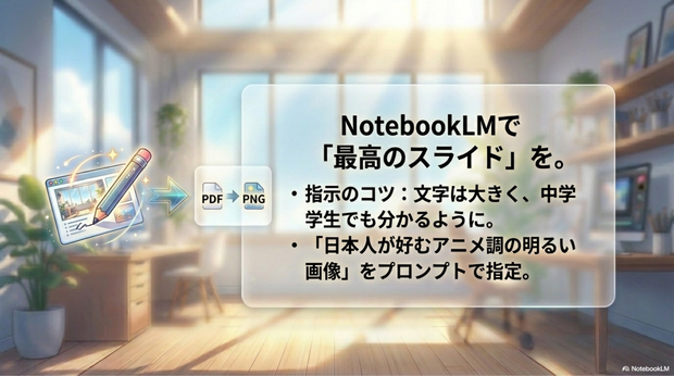 GeminiとNotebookLMを組み合わせた量産型にならないスライド＆台本作成術