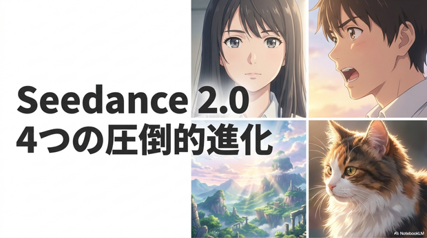 Seedance 2.0とは？映画みたいなAI動画を作れる最新モデル