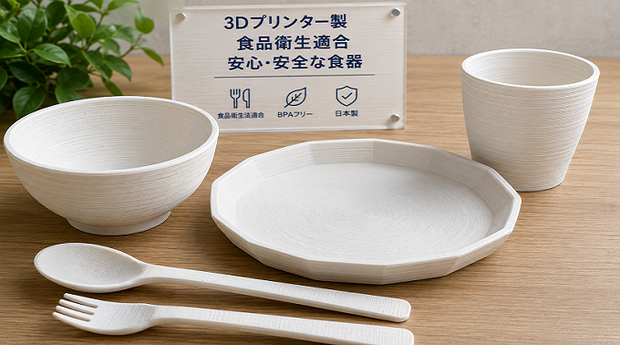 3Dプリントした食品衛生