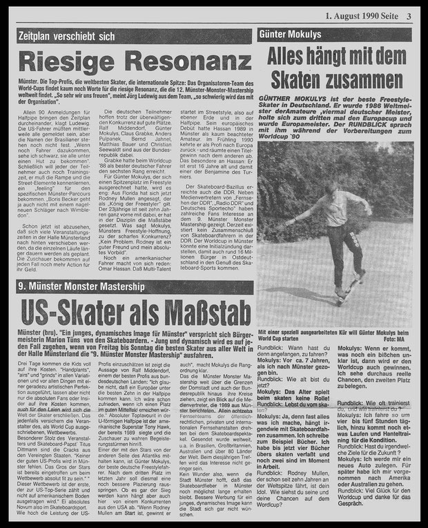 Münster Zeitung 1990