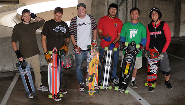Downhill Team aus San Diego