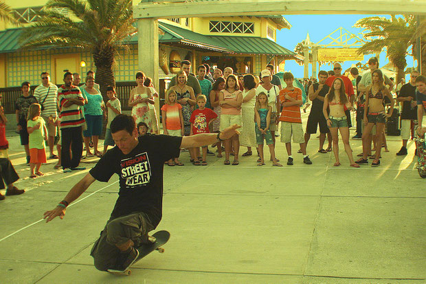 Eine Streetshow in Tampa-Florida / USA