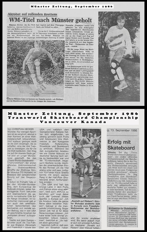 Münster Zeitung 1986