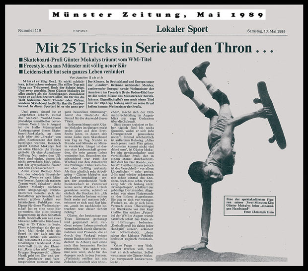 Münster Zeitung 1989