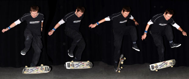 Rolling-Impossible, Frontfoot-Impossible. Guenter Mokulys.