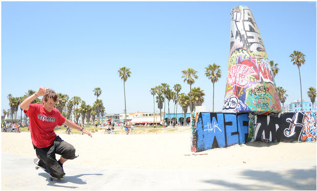 Guenter Mokulys in Venice Beach/California