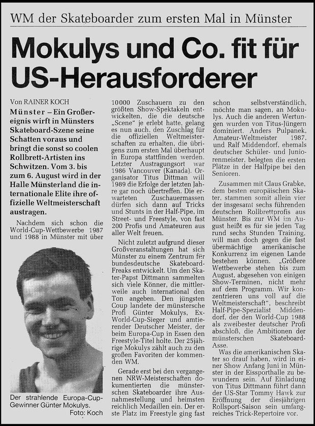 Münster Zeitung 1990