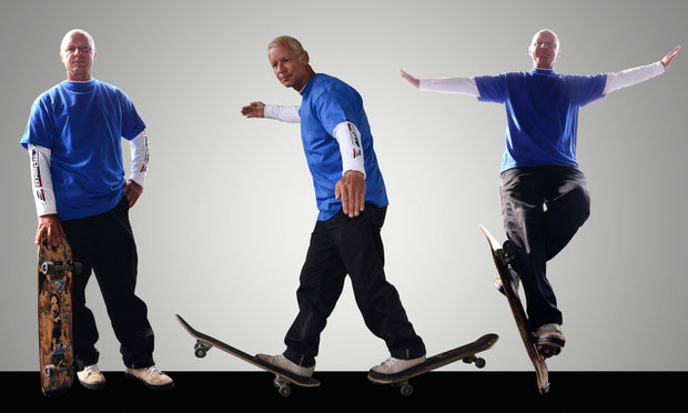 Skateboard-Show im ZirCouplet, Eddie Haack.