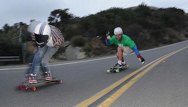 Speed-Downhill. Skateboardbusiness