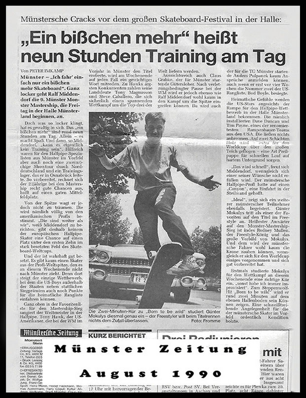Münster Zeitung 1990
