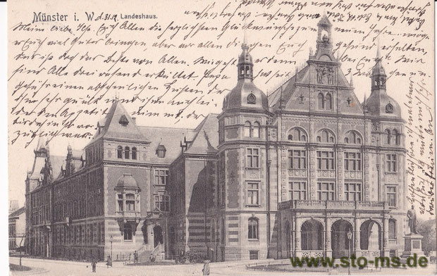 Landeshaus um 1901