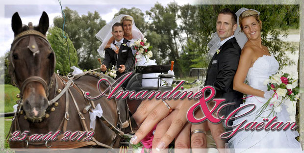 ORGANISATION MARIAGE EN CALECHE SOMME
