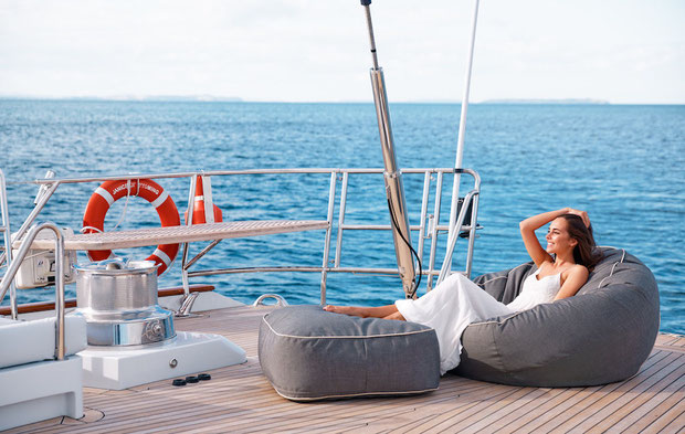 Kreuzfahrt, Segelschiff, Deck, Urlaub, Seefahrt