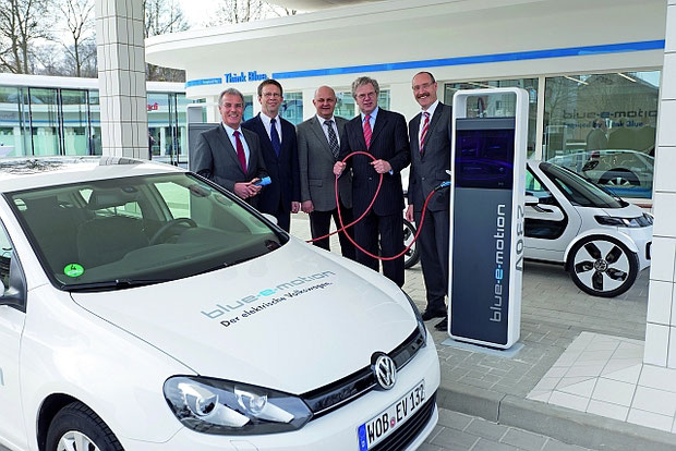E-Mobility-Station Wolfsburg für Elektroautos