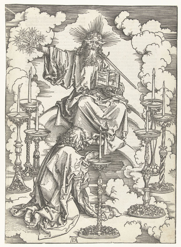 Dürer, Apokalypse Blatt 2