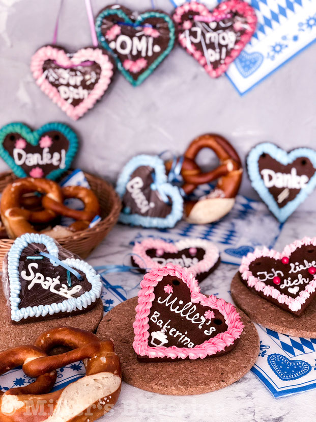 Lebkuchenherzen DIY