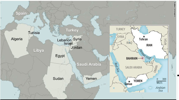 Countries in Uprising