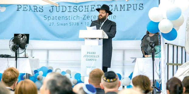 Pears Jüdischer Campus, Berlin, Rabbiner Yehuda Teichtal, Chabad