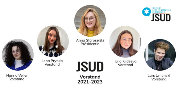 JSUD, Hanna Veiler, Lena Prytula, Anna Staroselski, Julia Kildeeva, Lars Umanski, Wahl