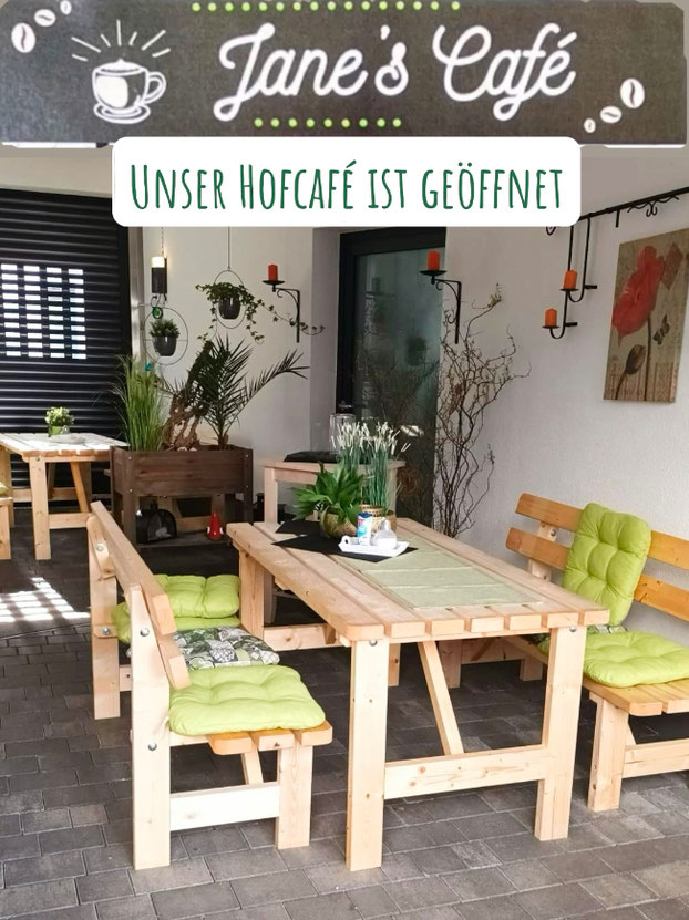 Der Hofgarten ist ab April wieder für Euch geöffnet....