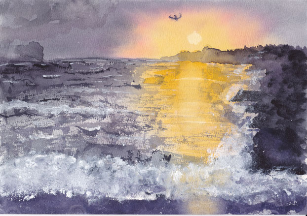 seascape 2, 19x27cm, 150€