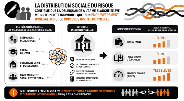 La distribution sociale du risque